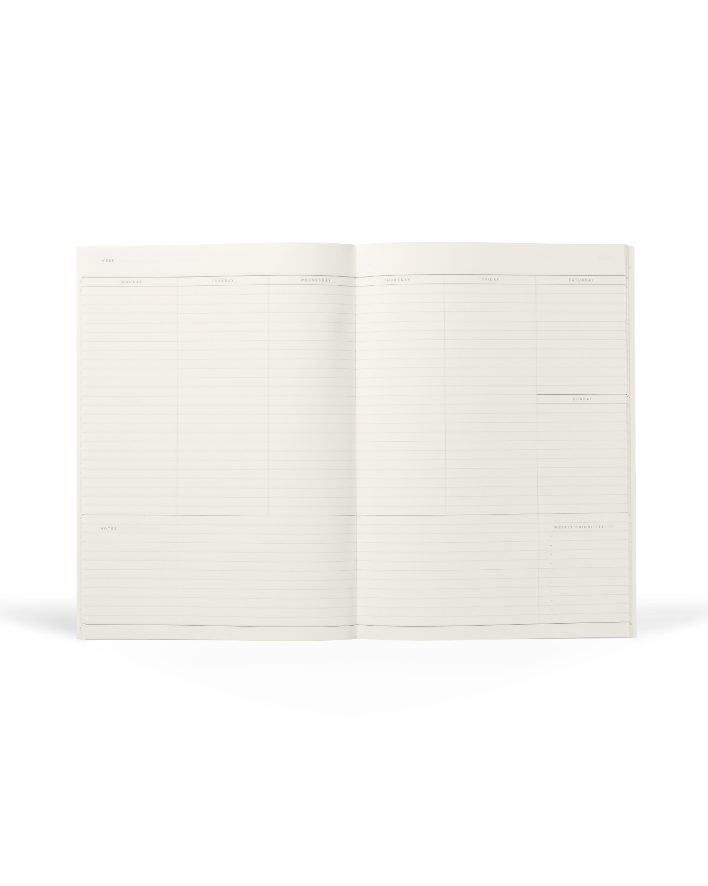 Milo Weekly Planner Dark Green