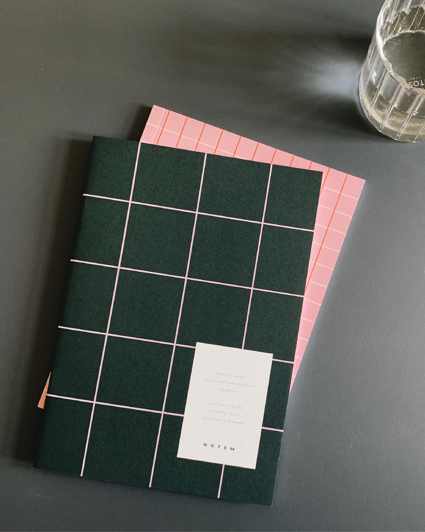 Milo Weekly Planner Dark Green