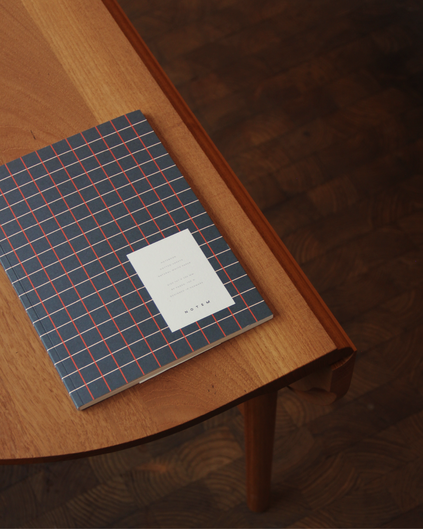Vita Quaderno Medio Dark Blue Grid