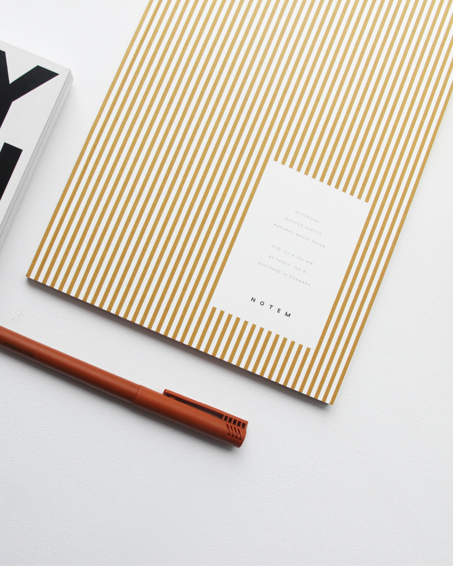 Vita Quaderno Medio Ochre Lines