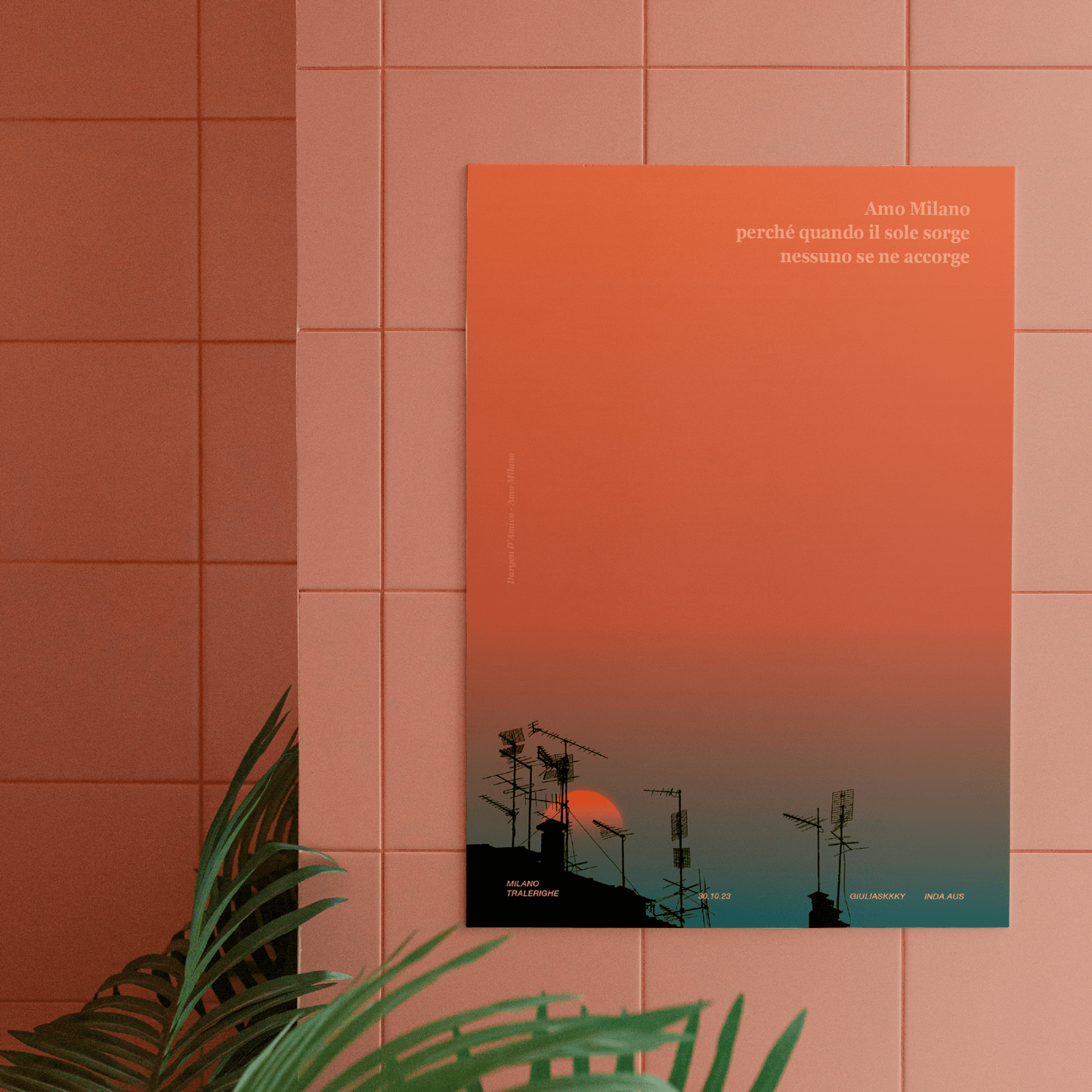 Alba Milano Poster A2 - ErnestoShop Concept Store