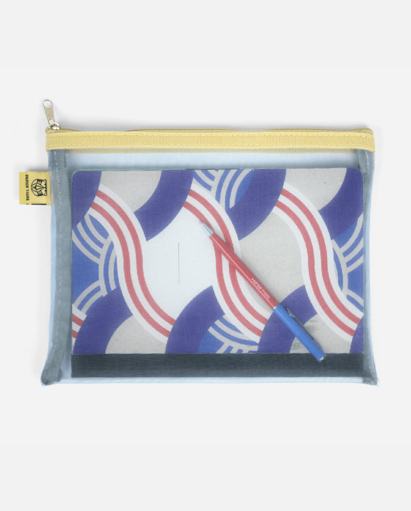 Astuccio Medium azzurro - giallo - ErnestoShop Concept Store