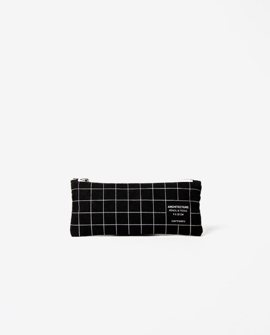 Astuccio nero grid S - ErnestoShop Concept Store