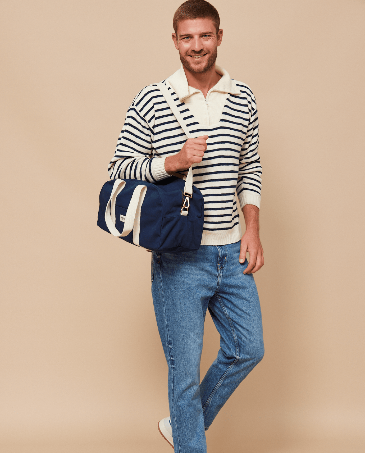 Borsa sportiva bowling blu navy - ErnestoShop Concept Store