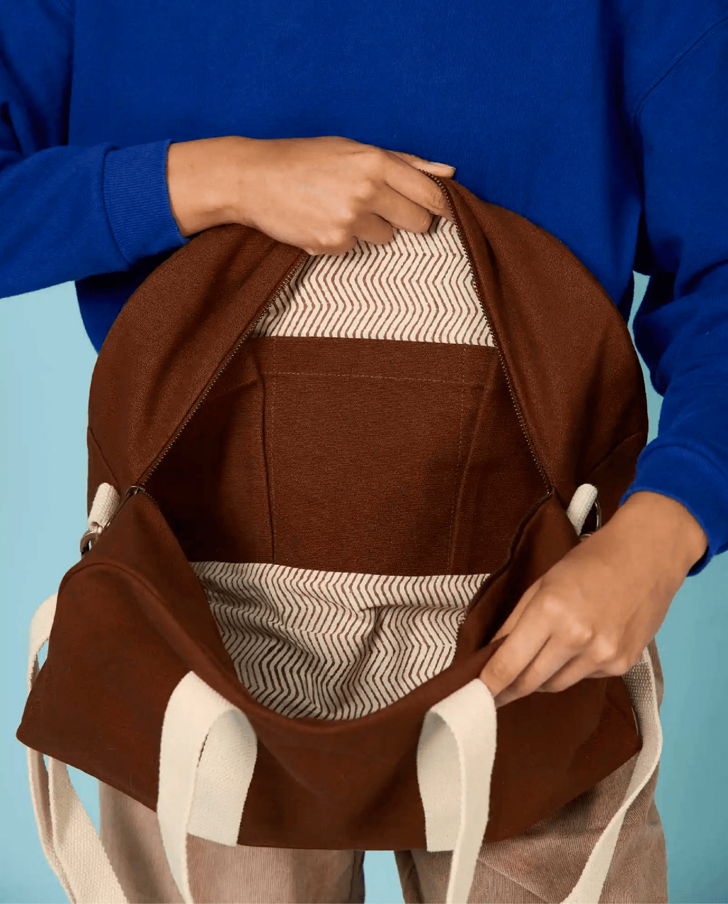 Borsa sportiva bowling verde cioccolato - ErnestoShop Concept Store
