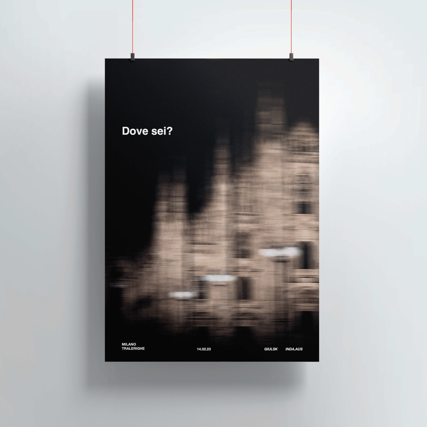 Dove sei Poster A2 - ErnestoShop Concept Store