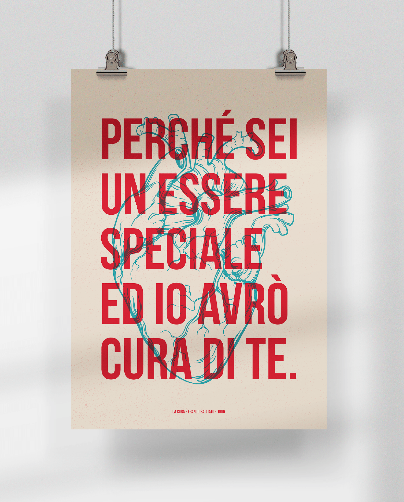 La Cura Poster A2 - ErnestoShop Concept Store