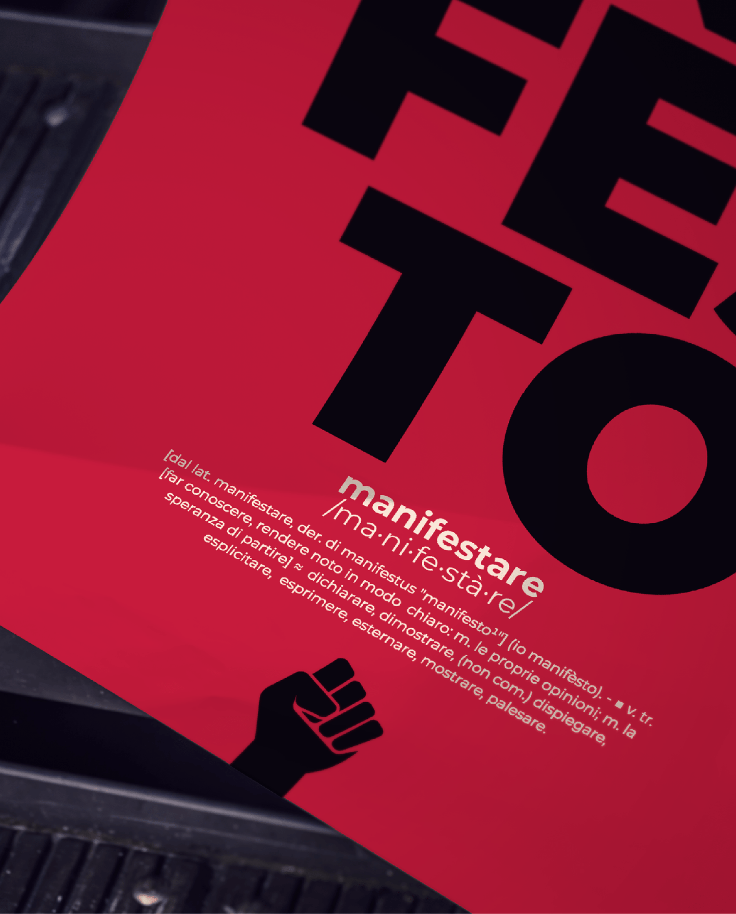Manifesto Poster A2 - ErnestoShop Concept Store