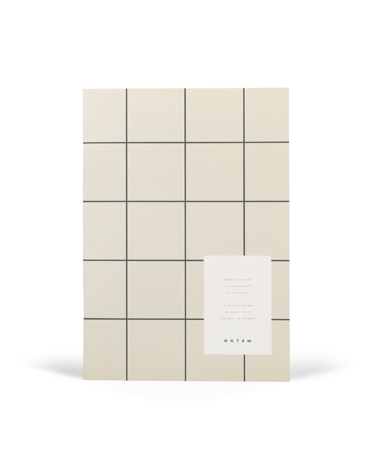 Milo Weekly Planner Grey - ErnestoShop Concept Store