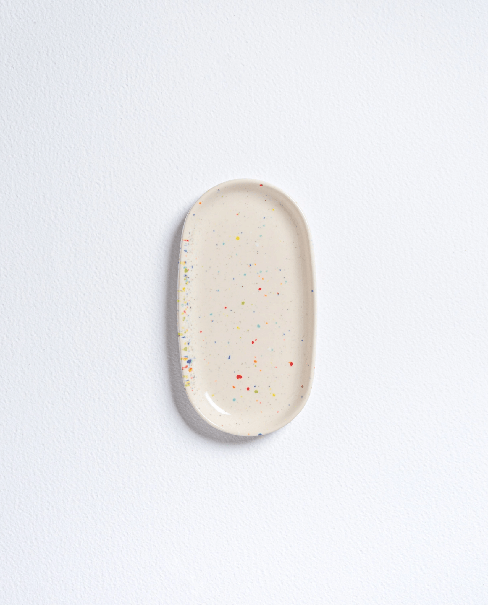 Piattino ceramica party white - ErnestoShop Concept Store