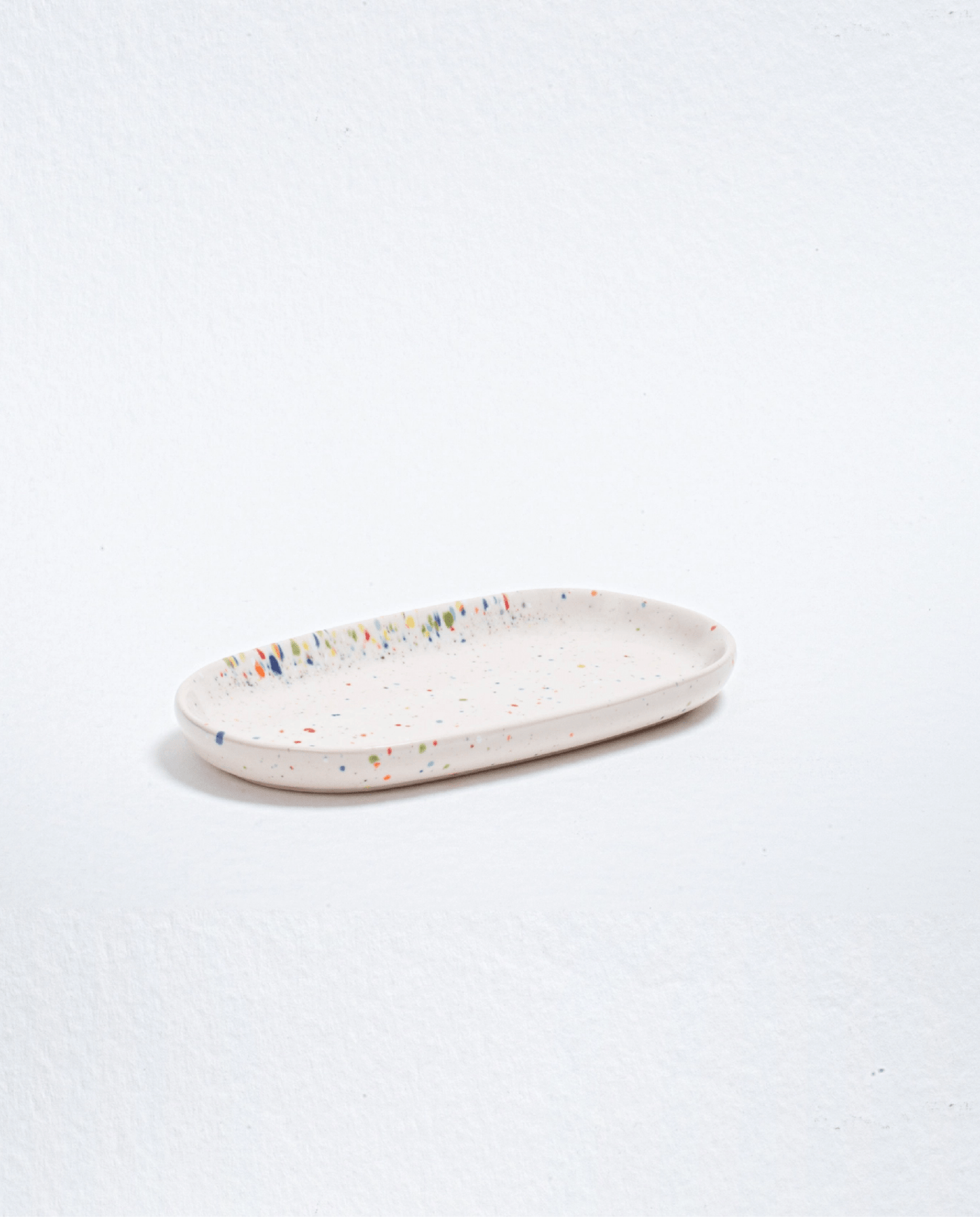 Piattino ceramica party white - ErnestoShop Concept Store