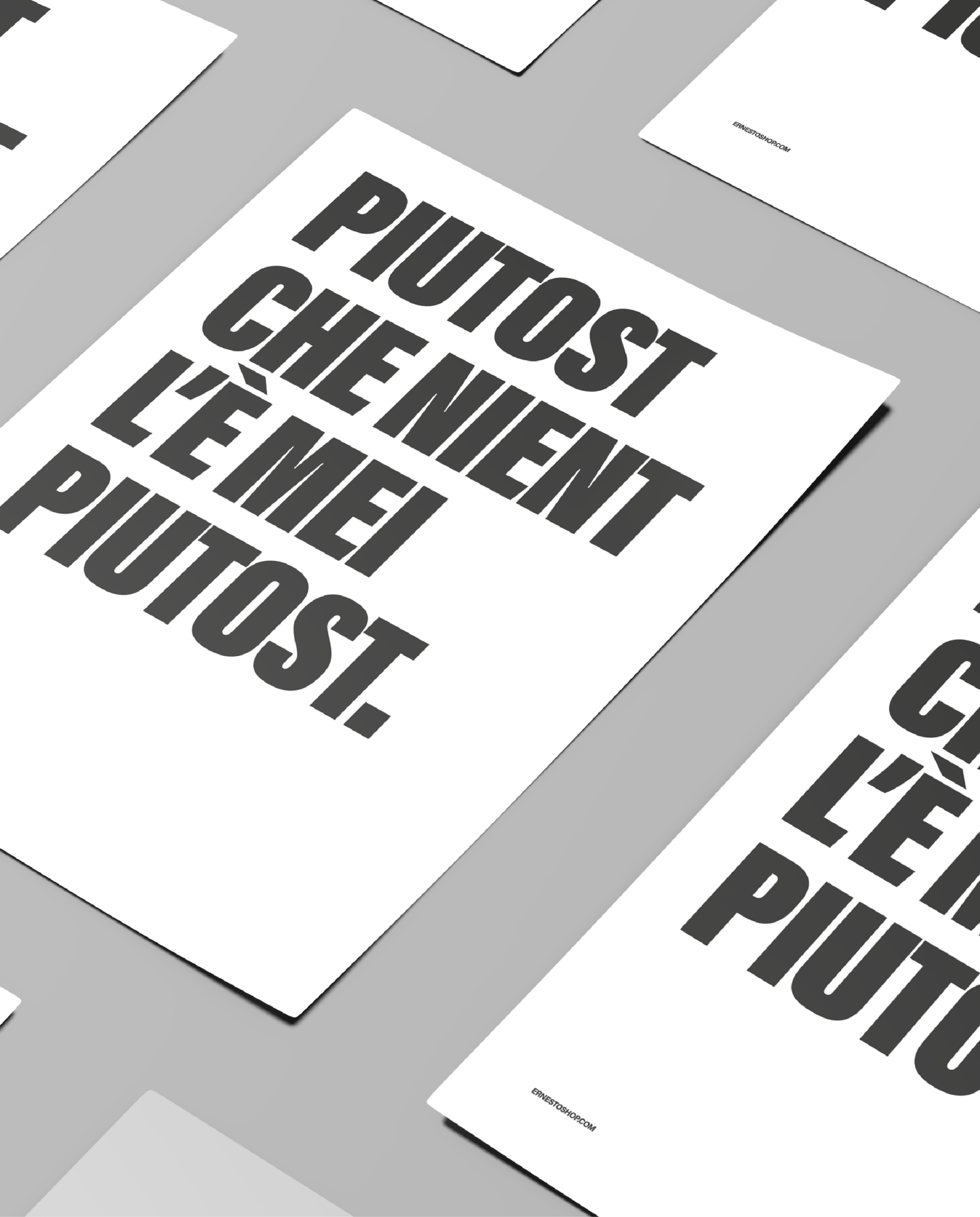 Piutost Poster A2 - ErnestoShop Concept Store