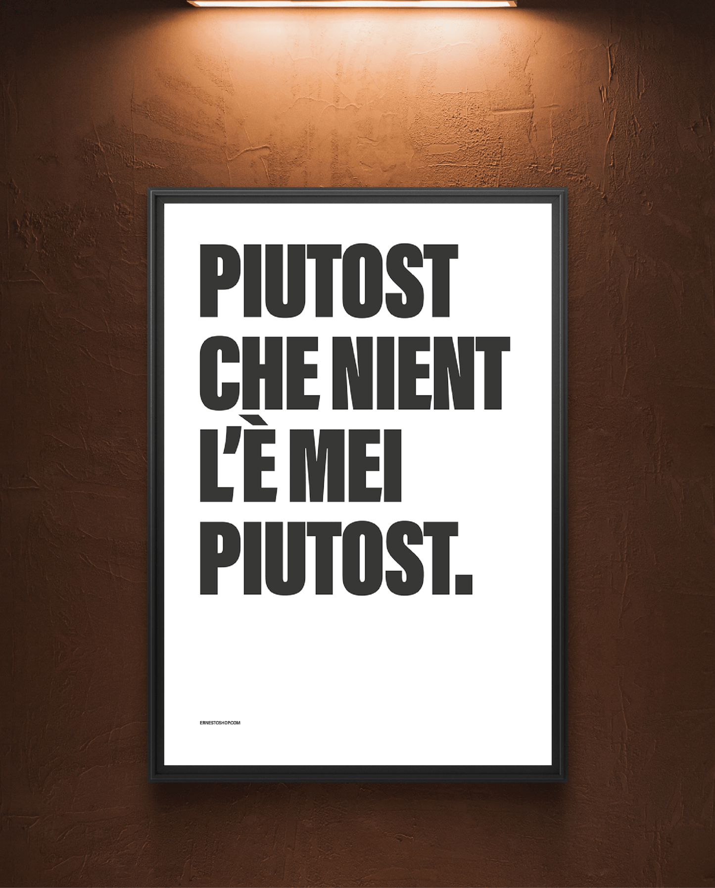 Piutost Poster A2 - ErnestoShop Concept Store