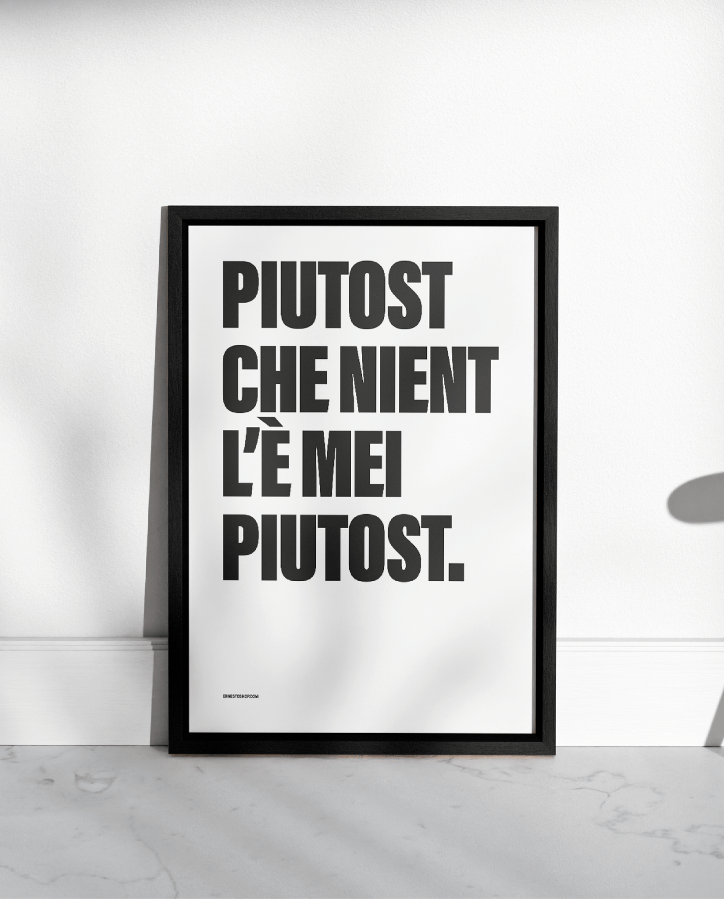 Piutost Poster A2 - ErnestoShop Concept Store