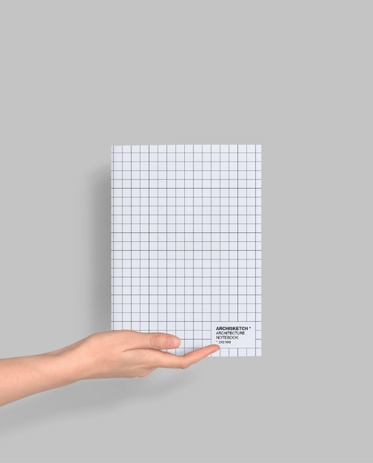 Quaderno bianco grid 2x2mm - ErnestoShop Concept Store