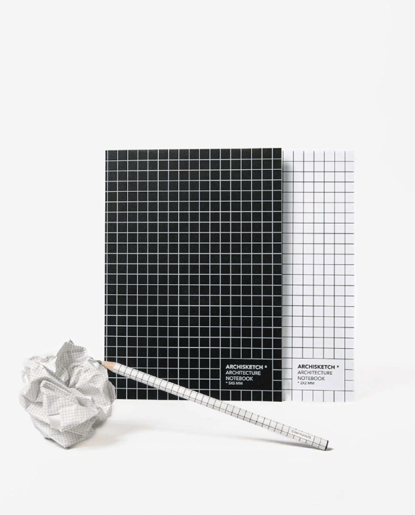 Quaderno bianco grid 2x2mm - ErnestoShop Concept Store