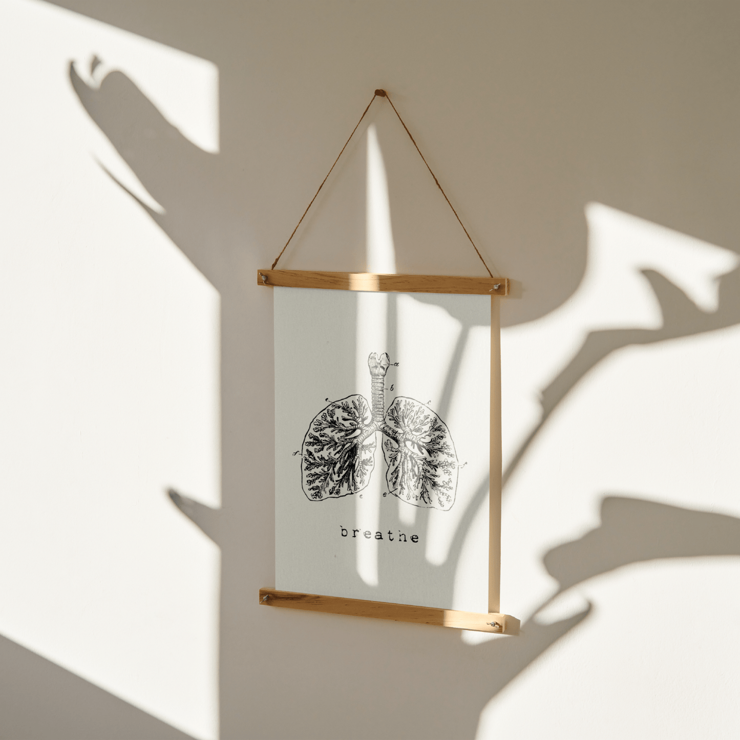 Stampa serigrafata BREATHE A4 - ErnestoShop Concept Store