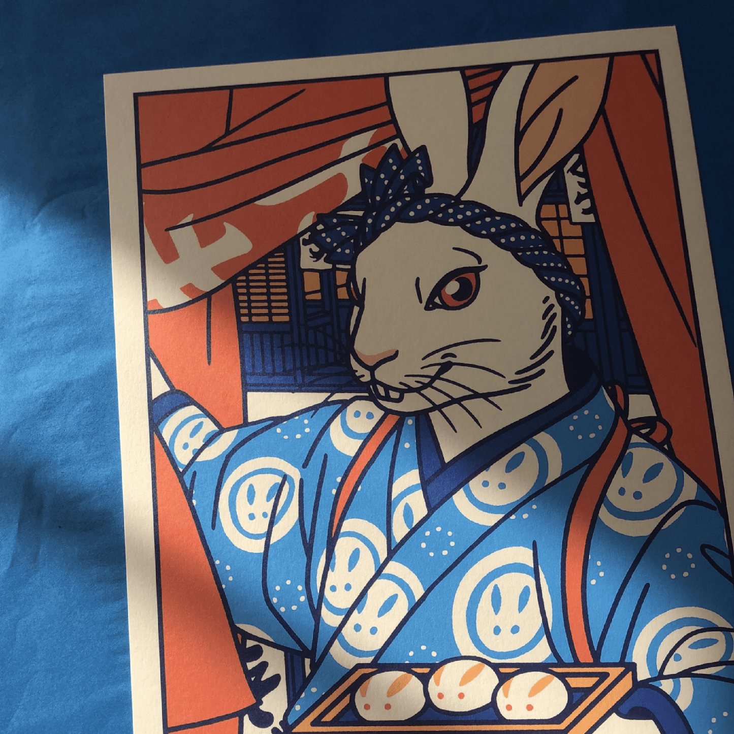 Stampa Usagi Manju A4 - ErnestoShop Concept Store