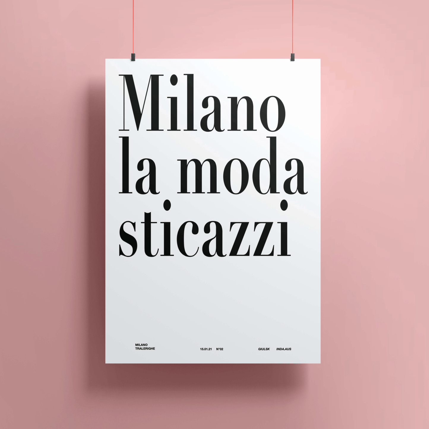 Sti cazzi Poster A2 - ErnestoShop Concept Store