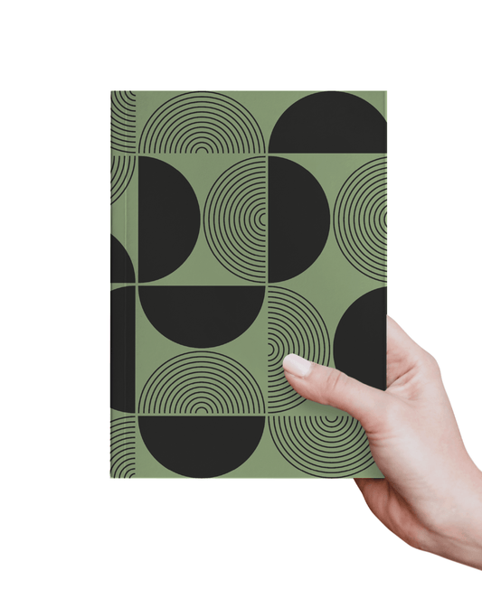 Taccuino GEOMETRIKA Green - ErnestoShop Concept Store