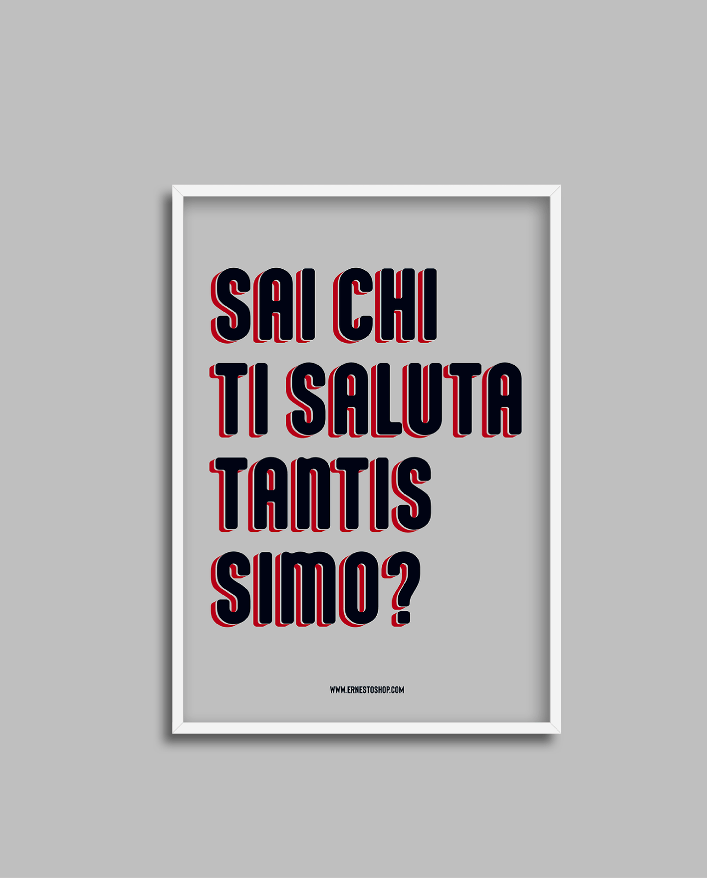 Tantissimo Poster A2 - ErnestoShop Concept Store