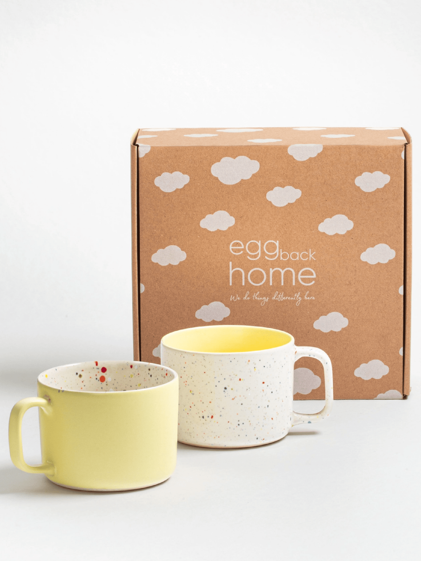 Tazza in Gres Breeze Party 450ml Giallo In - ErnestoShop Concept Store