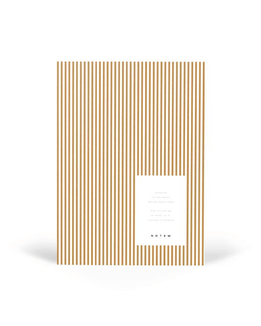 Vita Quaderno Medio Ochre Lines - ErnestoShop Concept Store