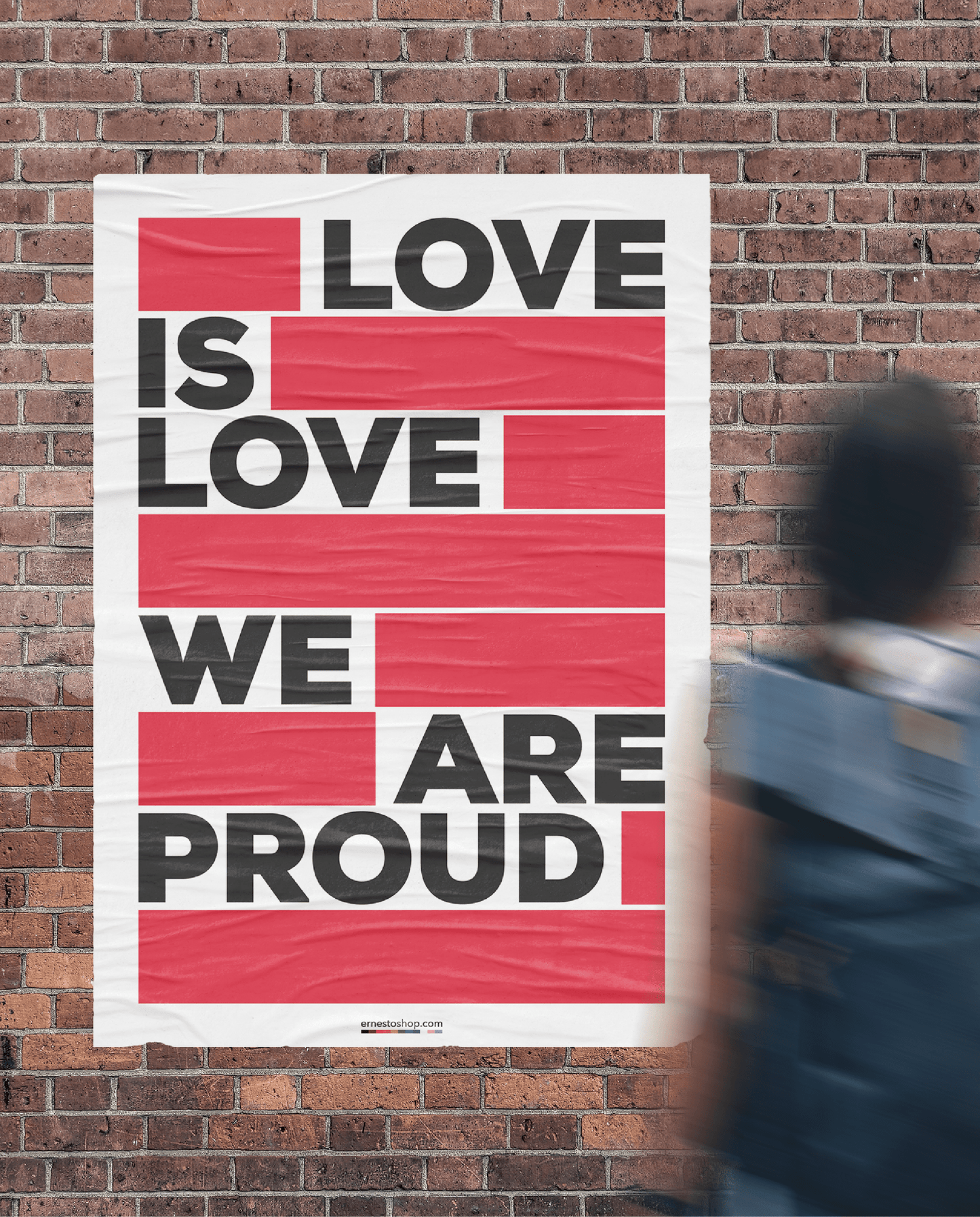 We are Proud Poster A2 - ErnestoShop Concept Store