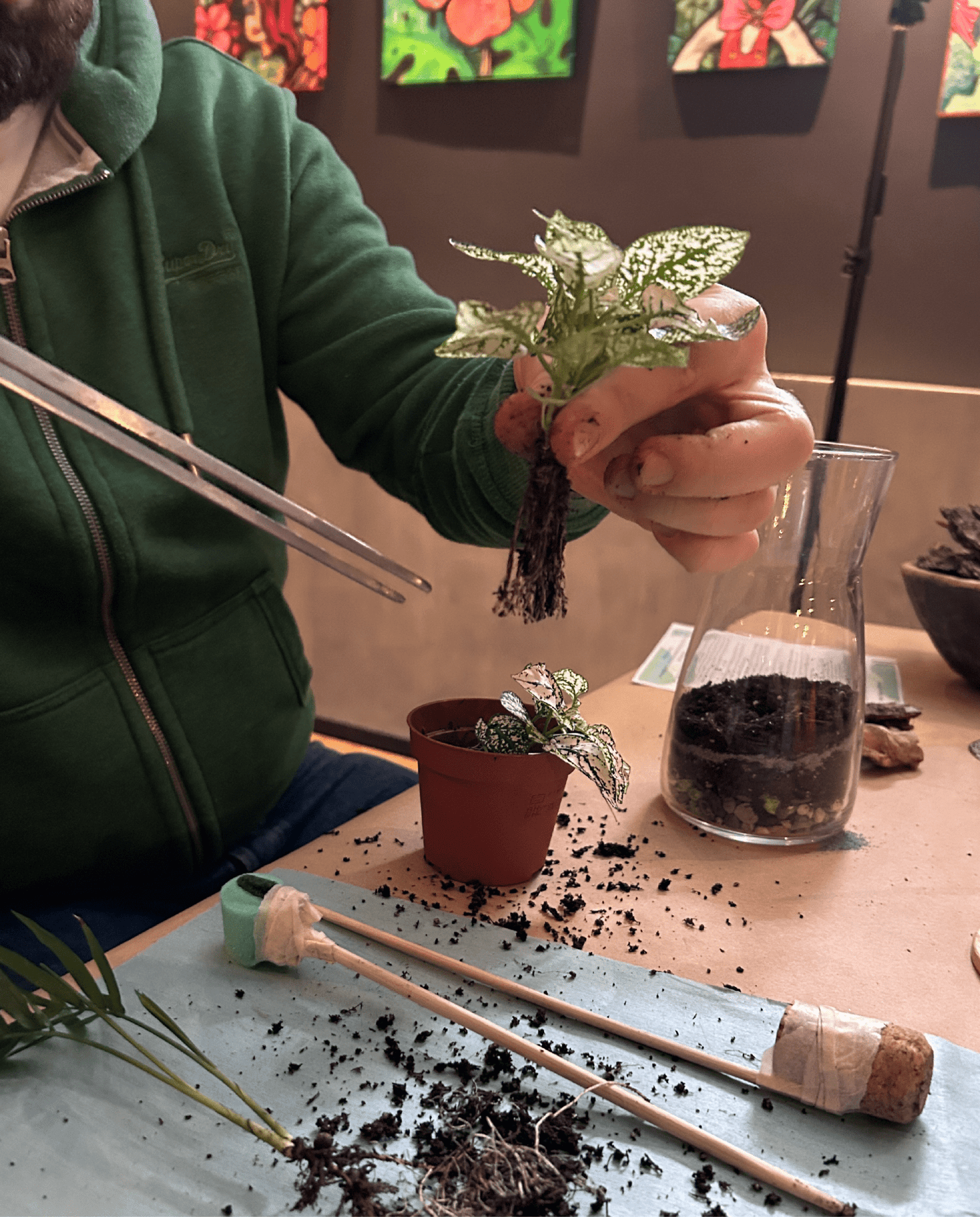 Workshop - Terrarium - ErnestoShop Concept Store