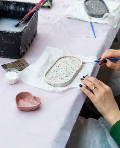 Workshop - Terrazzo Lab: crea il tuo oggetto in eco resina