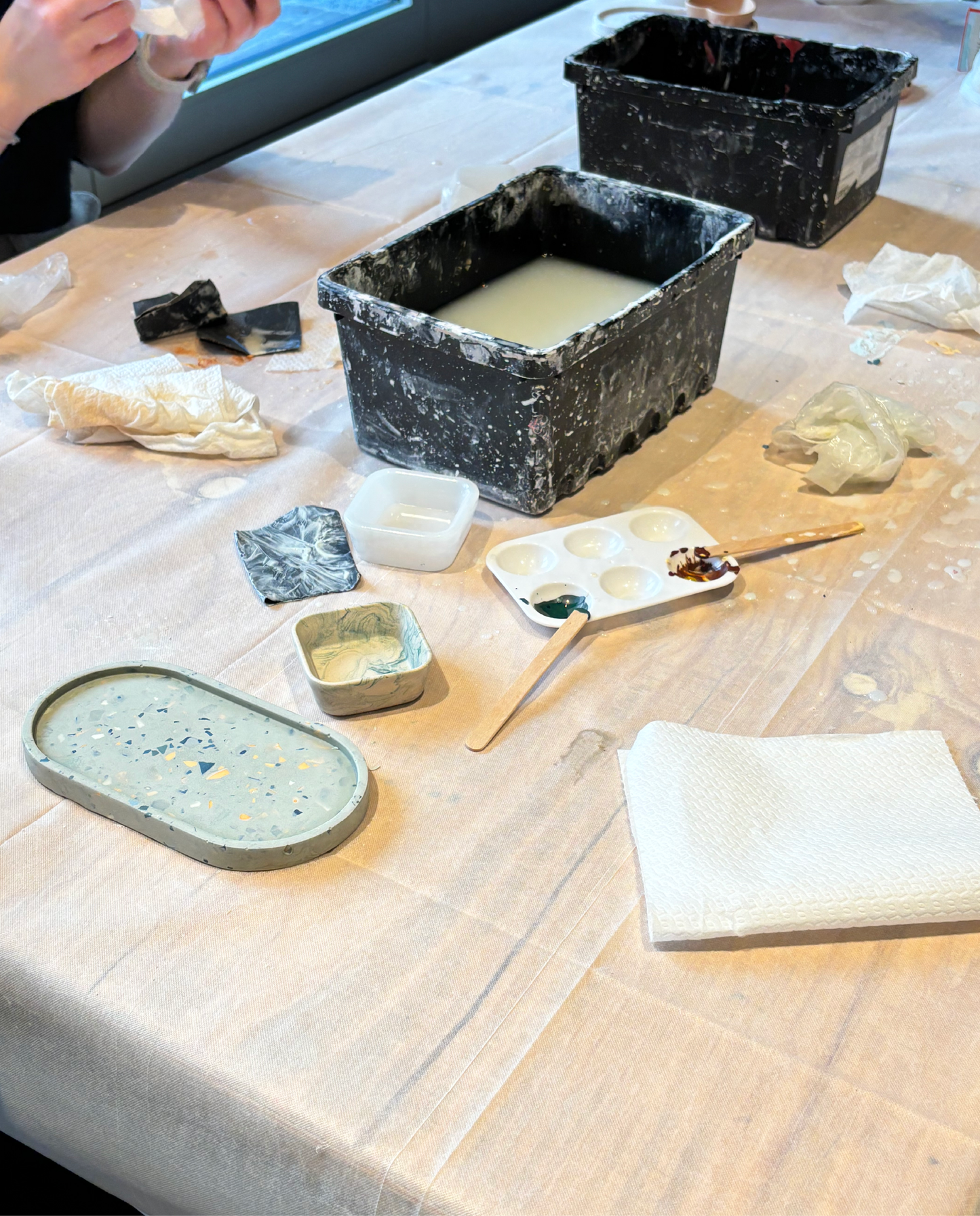 Workshop - Terrazzo Lab: crea il tuo oggetto in eco resina