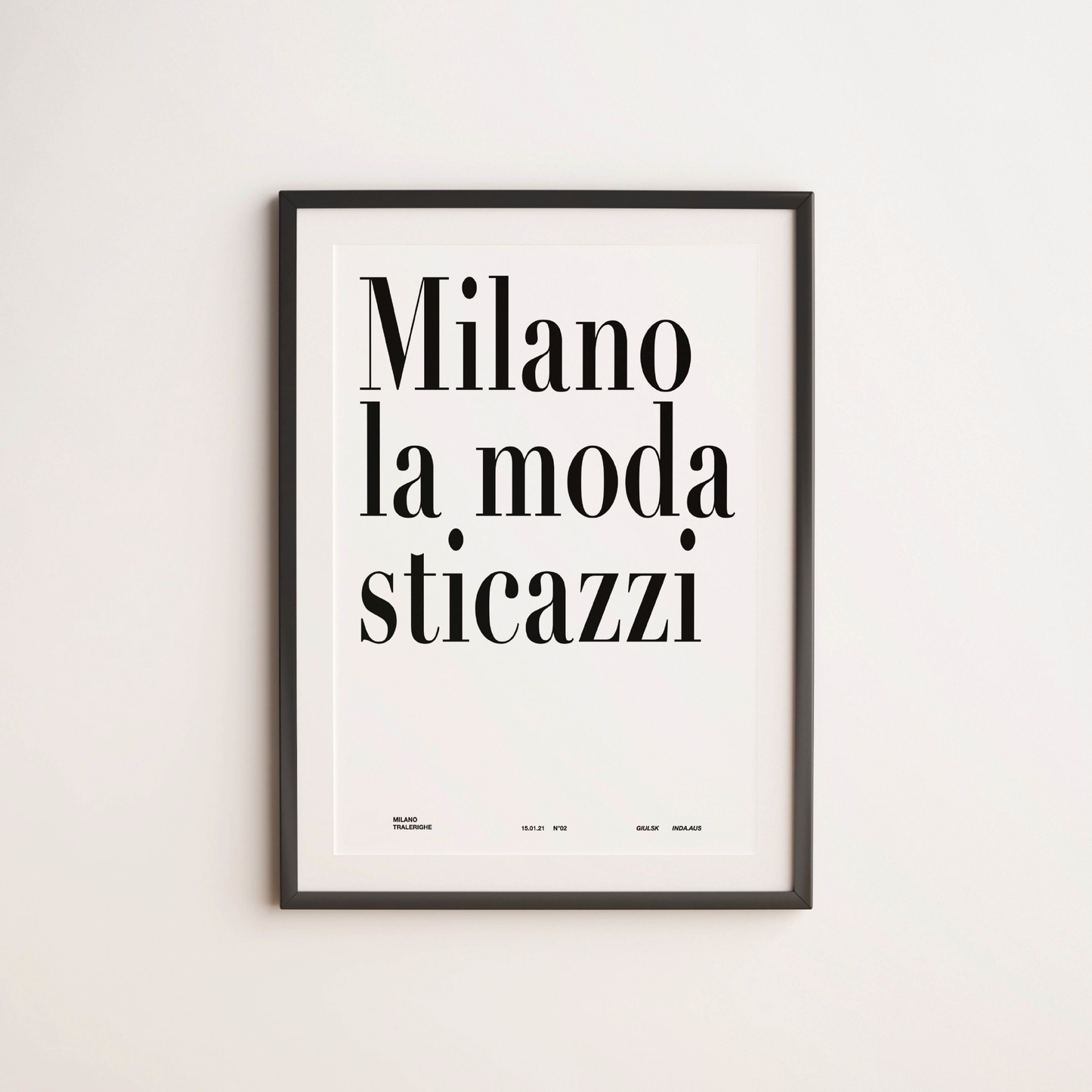 Sti cazzi Poster A2