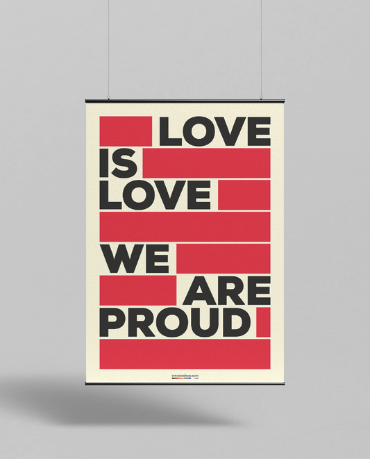 We are Proud Poster A2