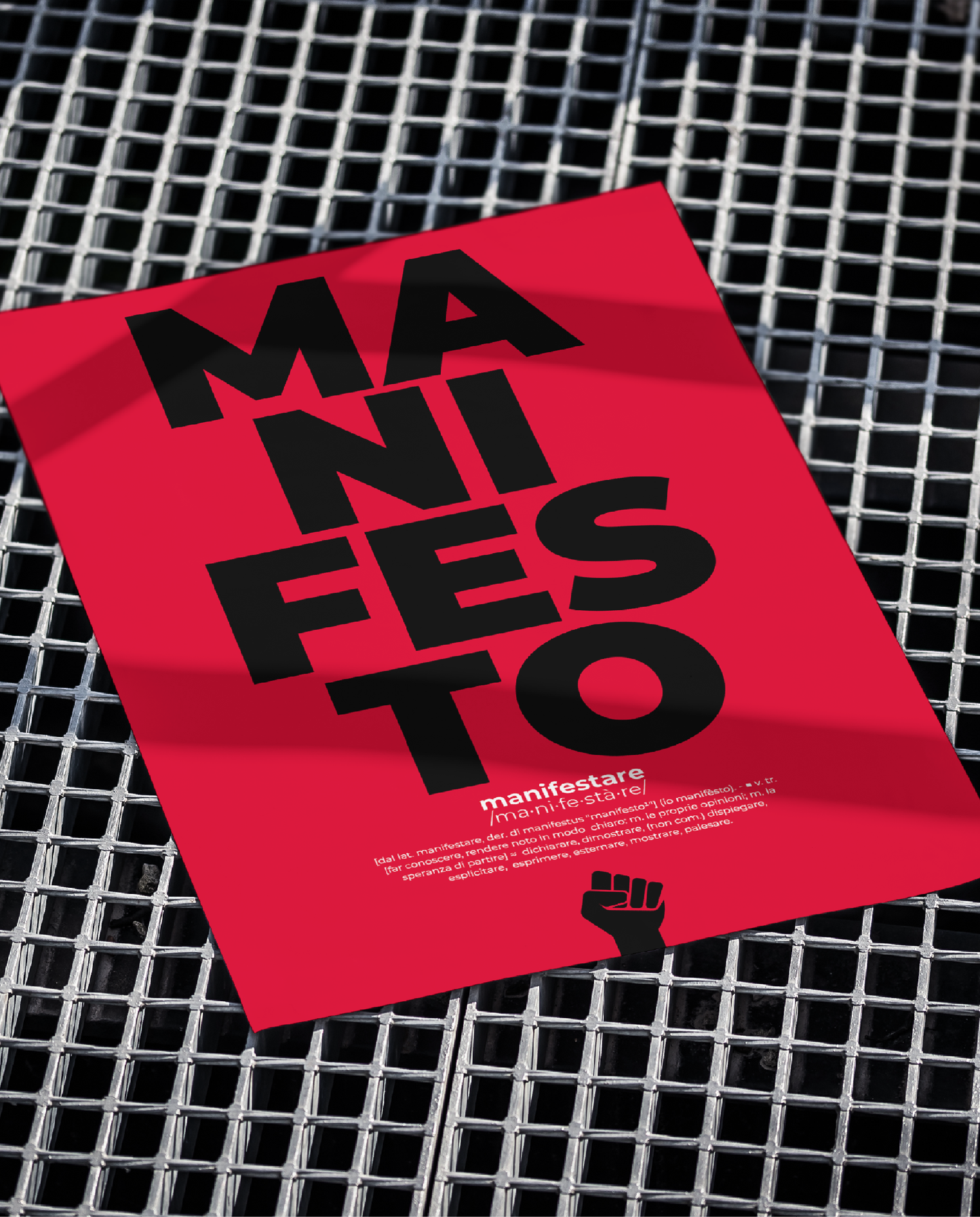 Manifesto Poster A2