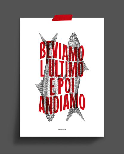 Beviamo l'ultimo Poster A2