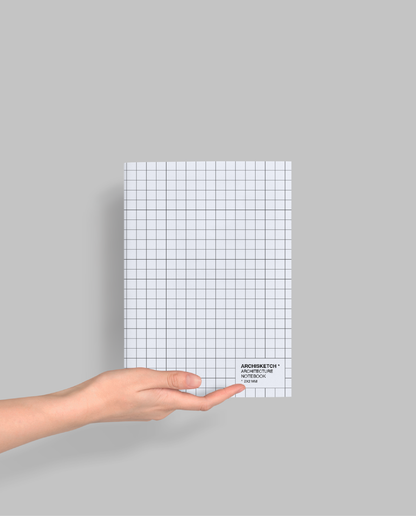 Quaderno bianco grid 2x2mm