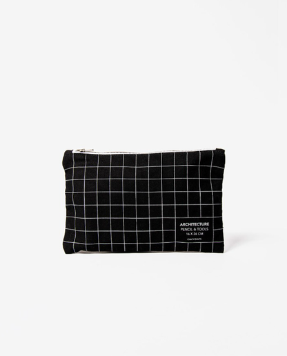 Astuccio nero grid M