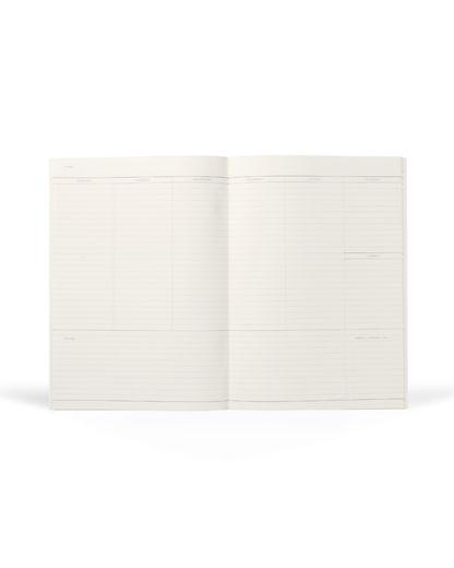 Milo Weekly Planner Grey