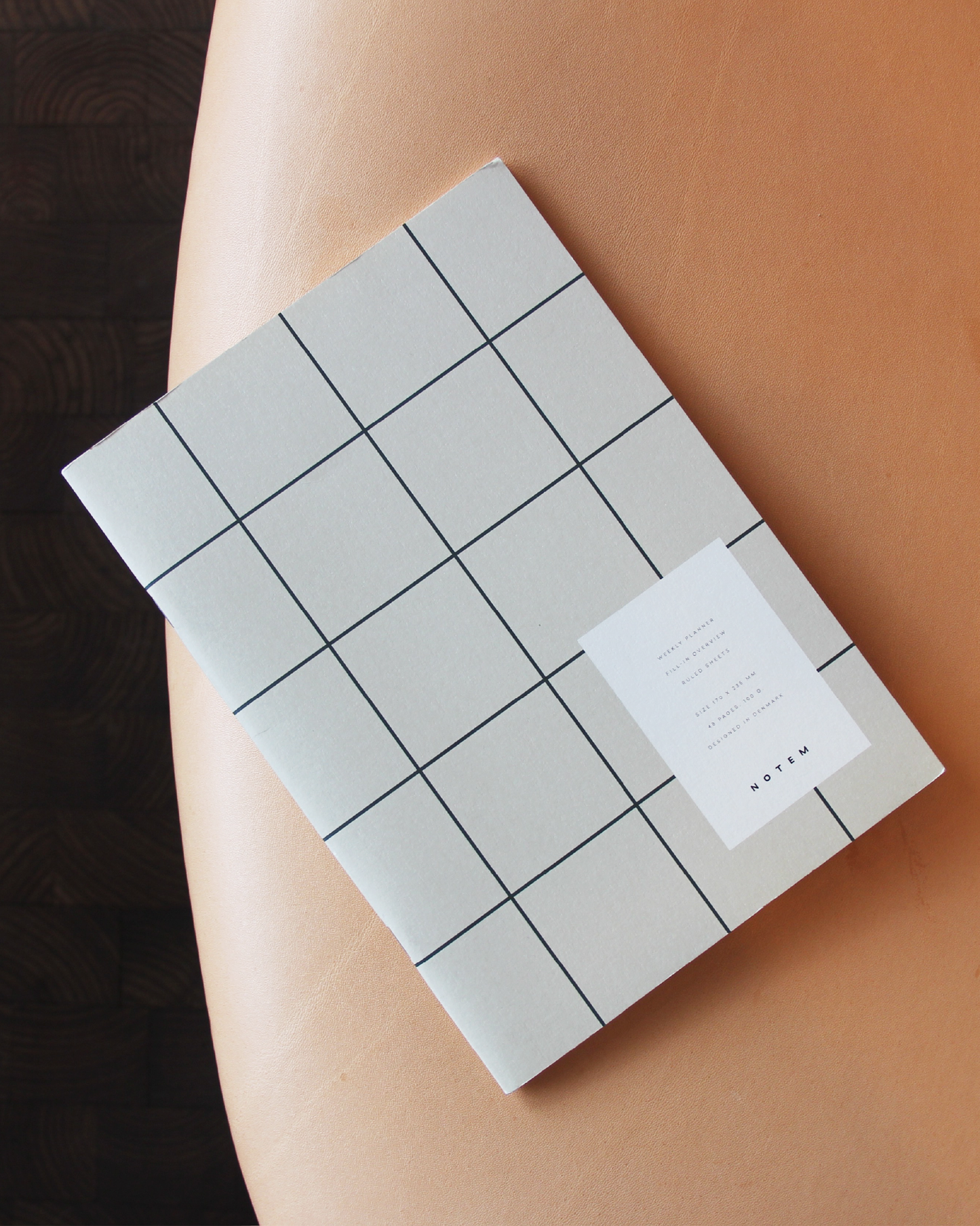 Milo Weekly Planner Grey
