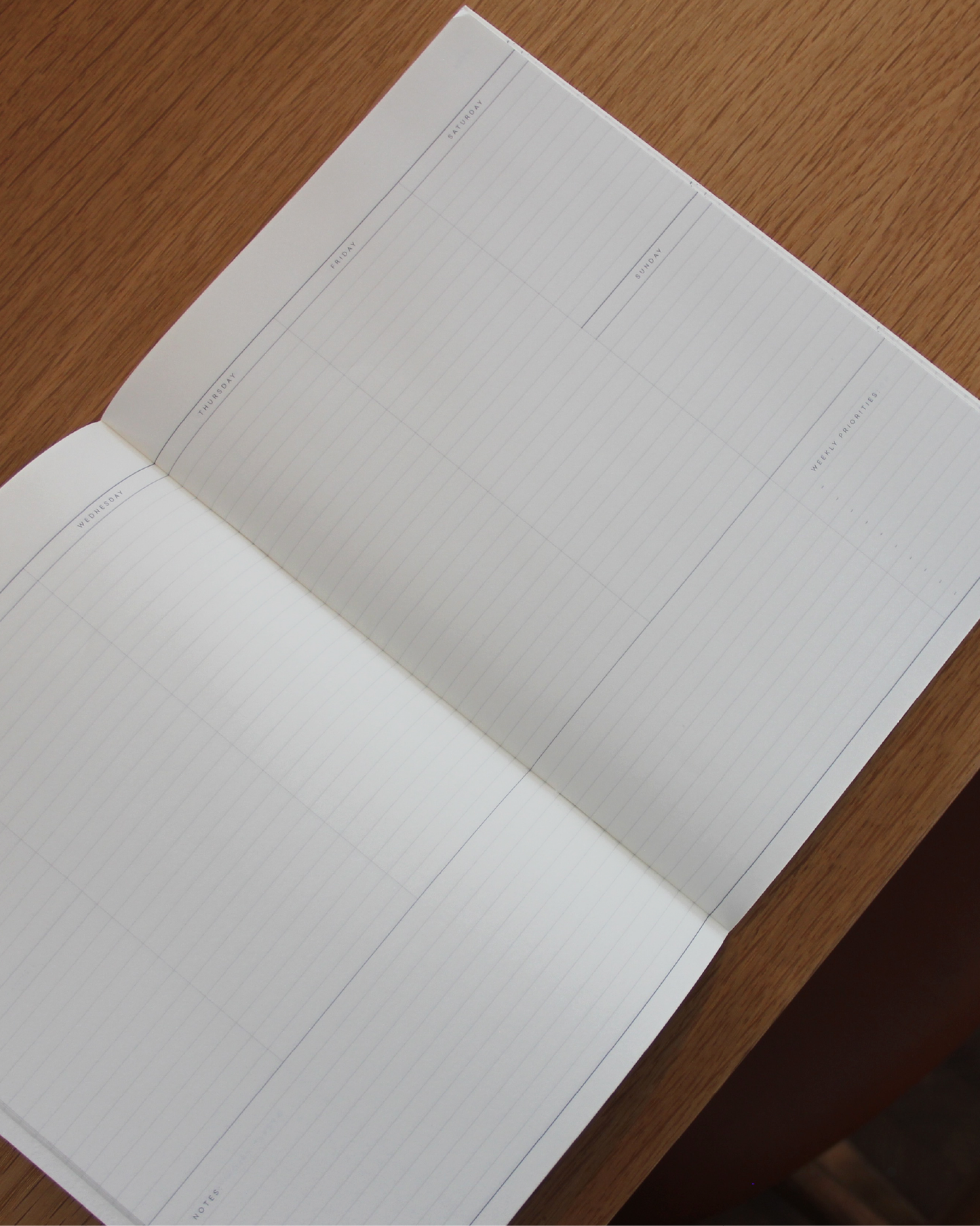 Milo Weekly Planner Grey