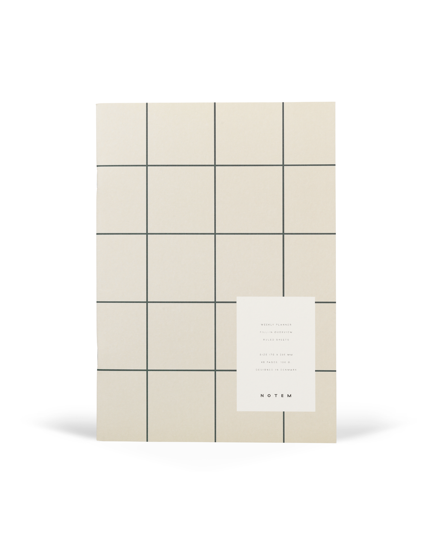 Milo Weekly Planner Grey