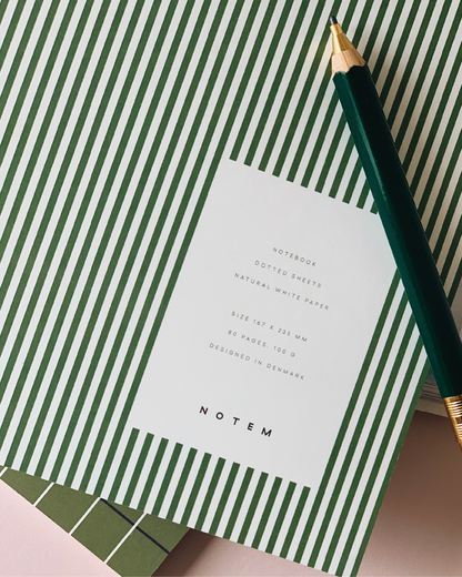 Vita Quaderno Medio  Green Lines