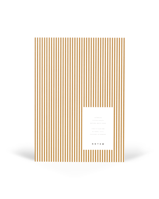 Vita Quaderno Medio Ochre Lines