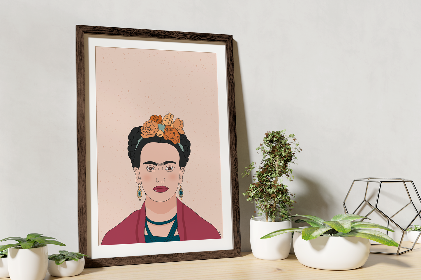 Stampa A4 Frida Kahlo