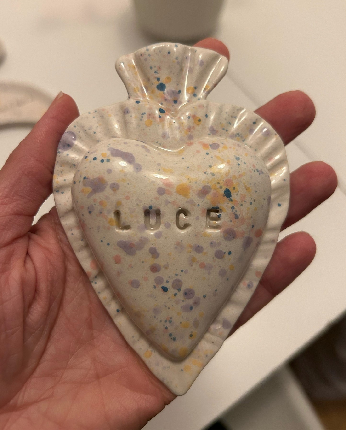 Workshop - Cuore Sacro in ceramica