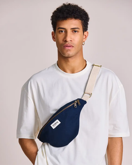 Marsupio Banana Blu Navy
