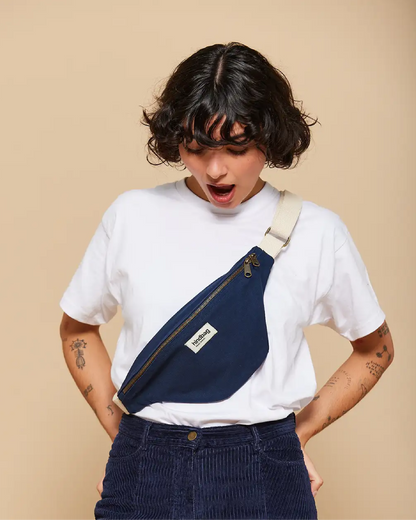 Marsupio Banana Blu Navy