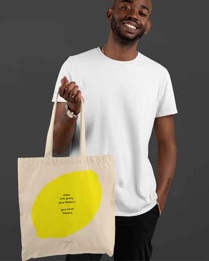 Tote Bag Lemon