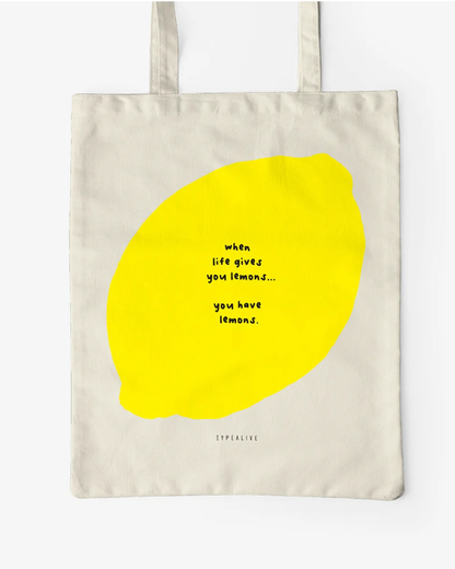 Tote Bag Lemon