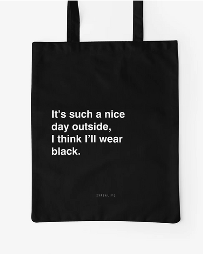 Tote Bag Nice Day